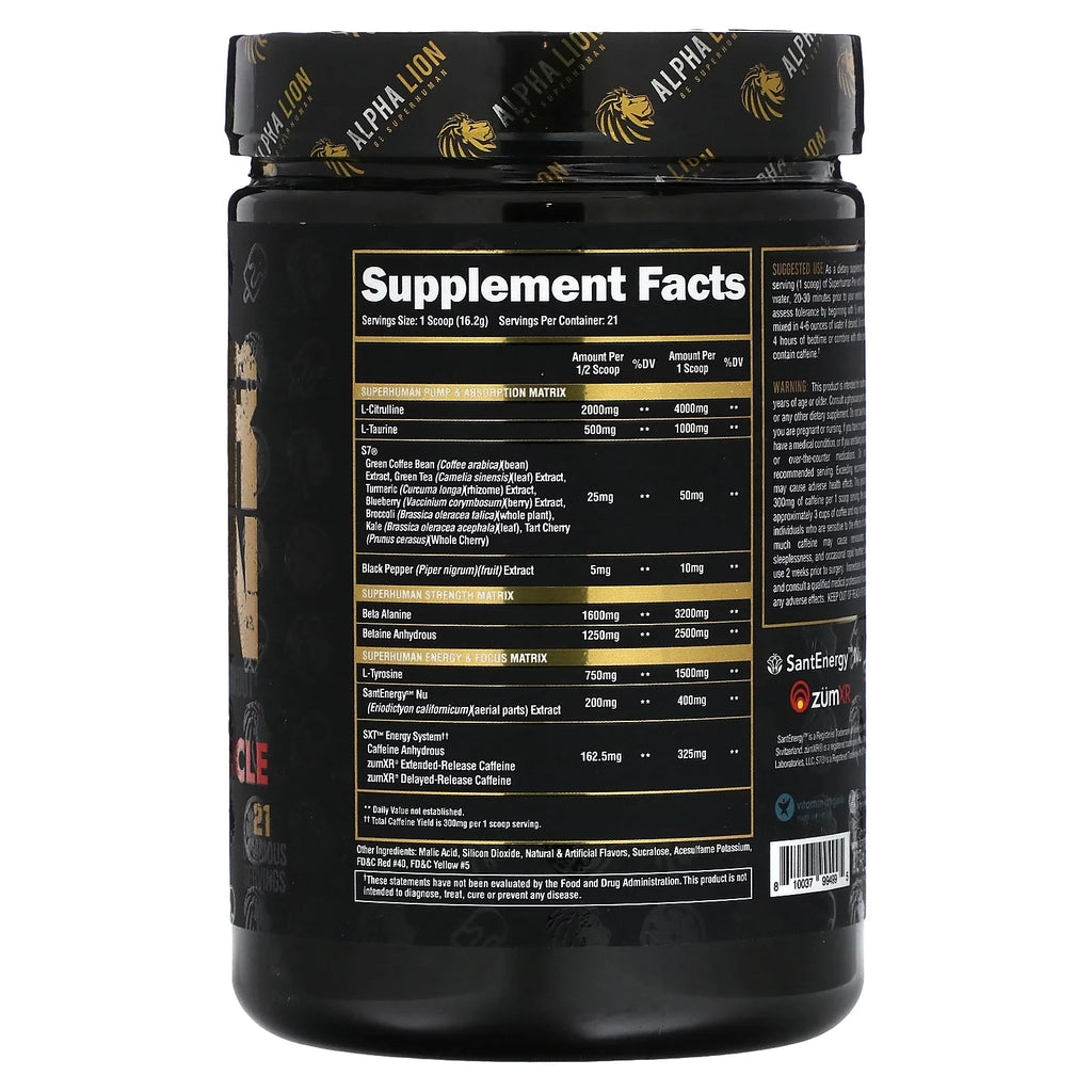 Orange Pre Workout 21 Servings A898
