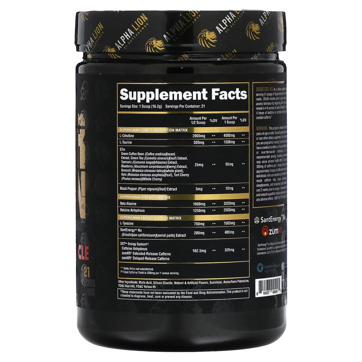 Orange Pre Workout 21 Servings A898