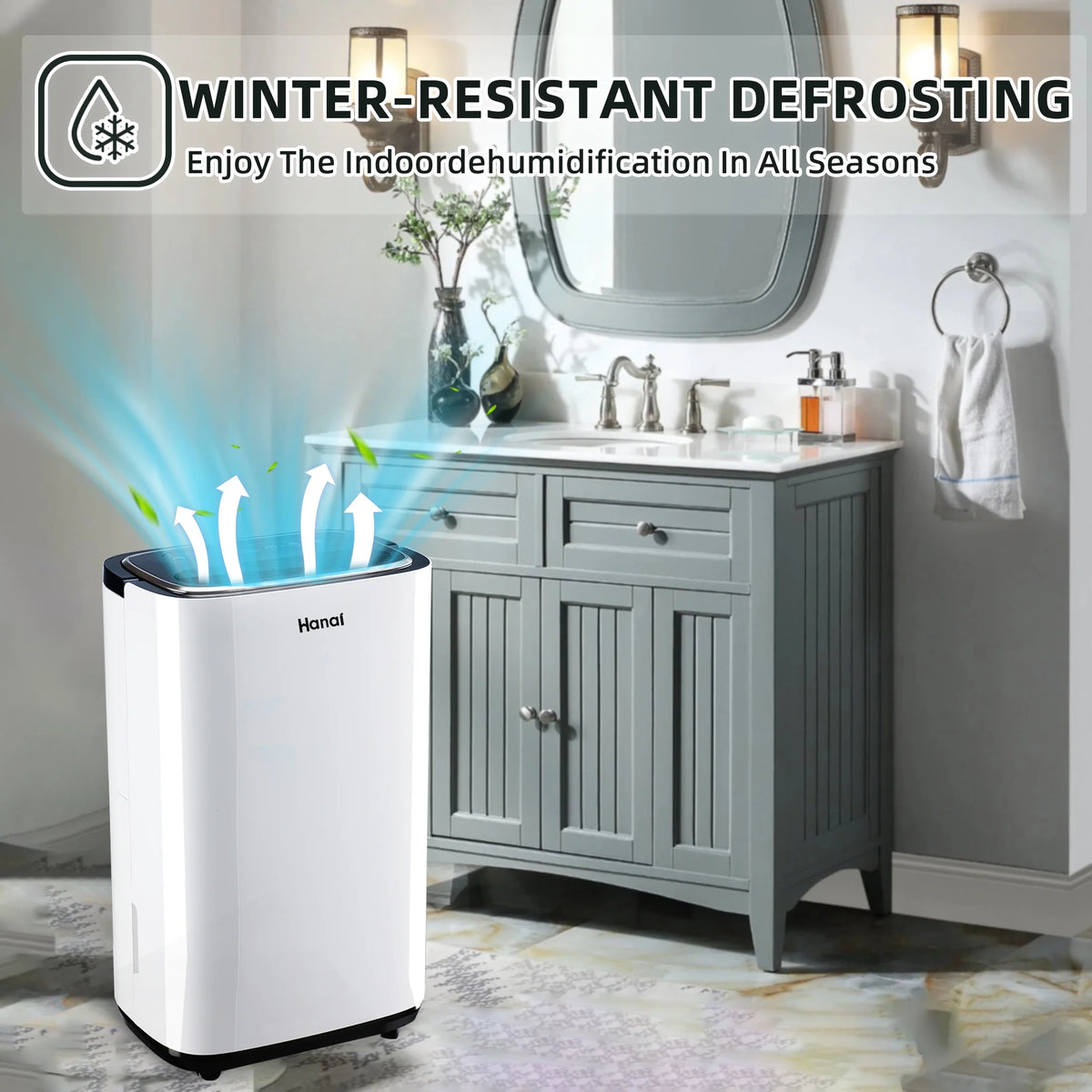 30 Pints Dehumidifier with Drain Hose C46955