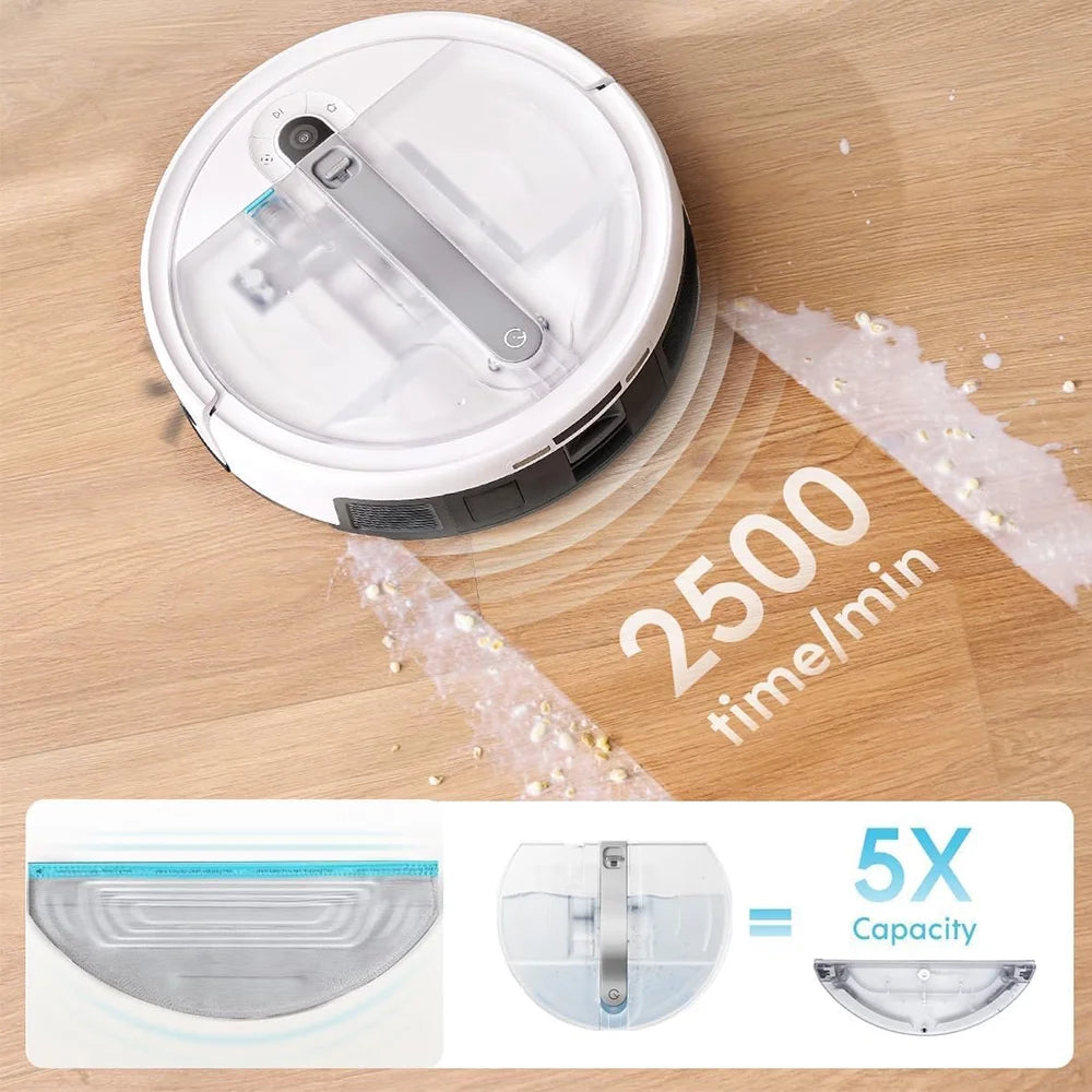 Robot Vacuum And Mop Combo Self Emptying Self-Drying Q48770