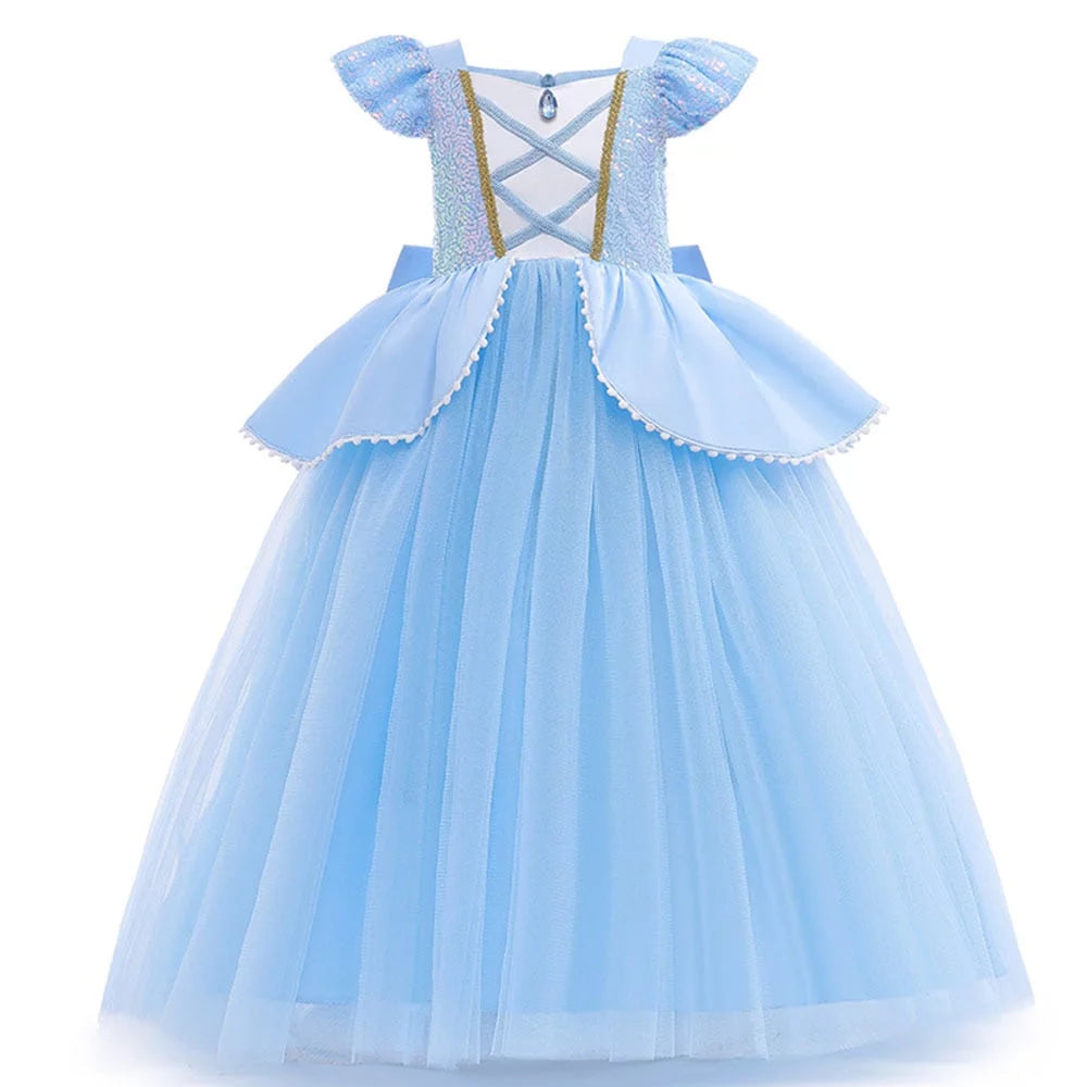 Blue Princess Costume Dress G9746