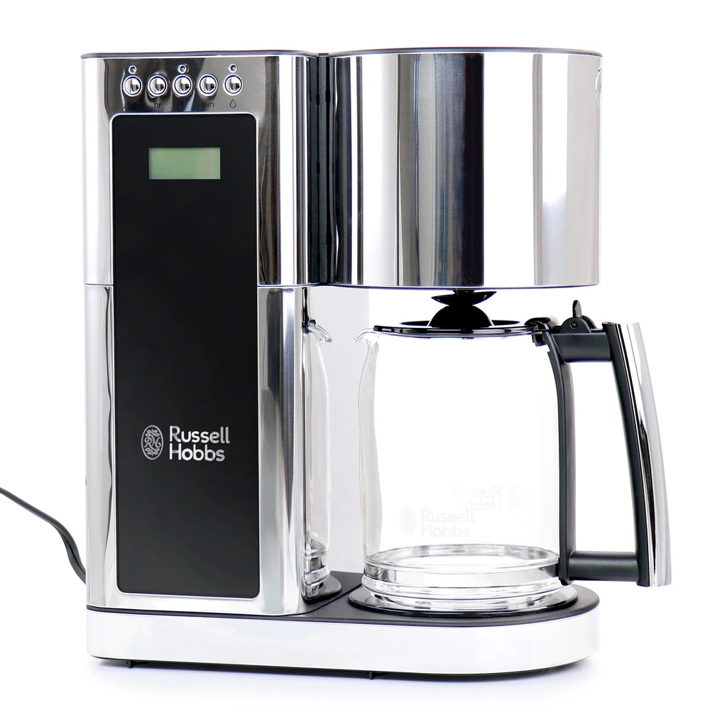 Chrome Glass 8 Cup Coffeemaker A5773