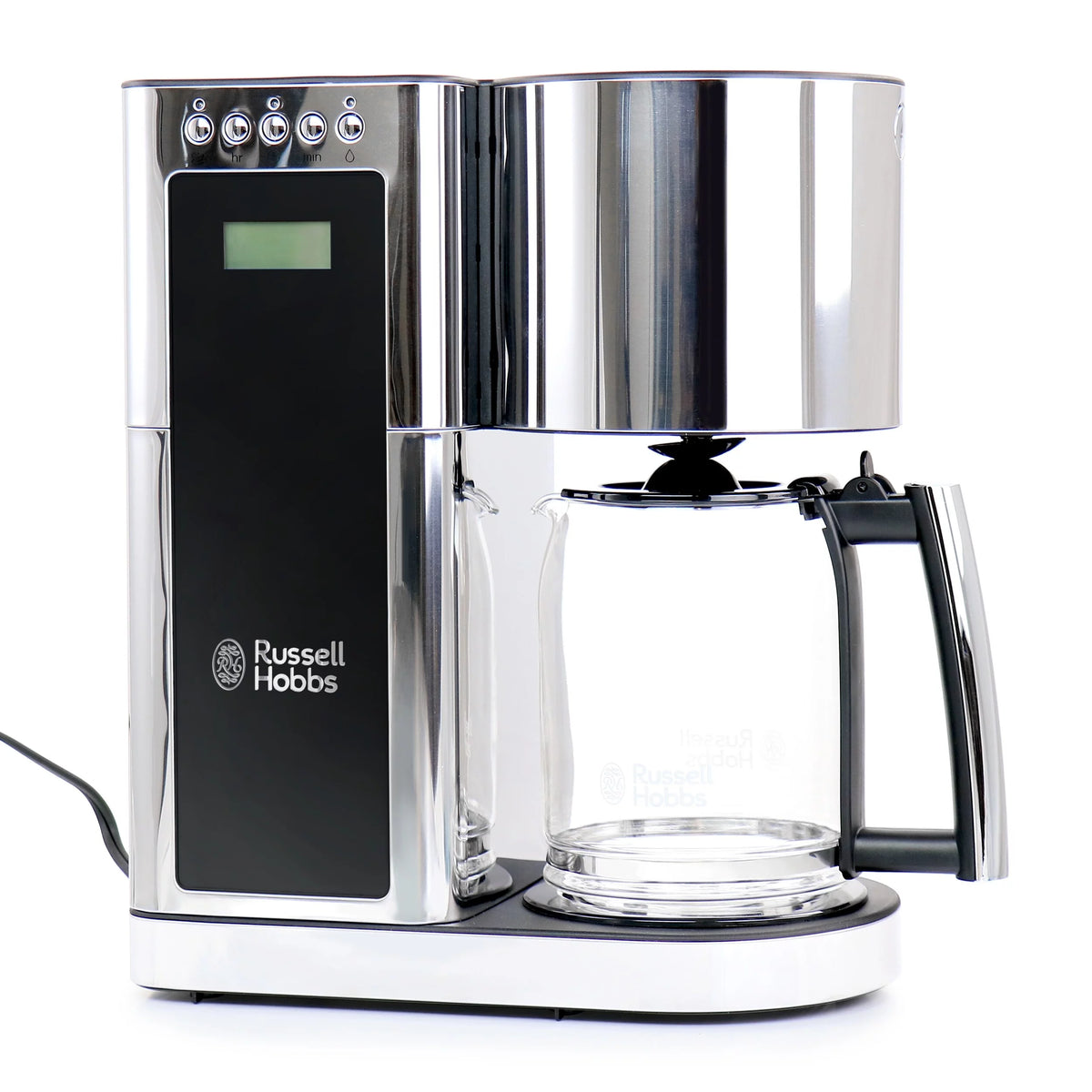 Chrome Glass 8 Cup Coffeemaker A5773
