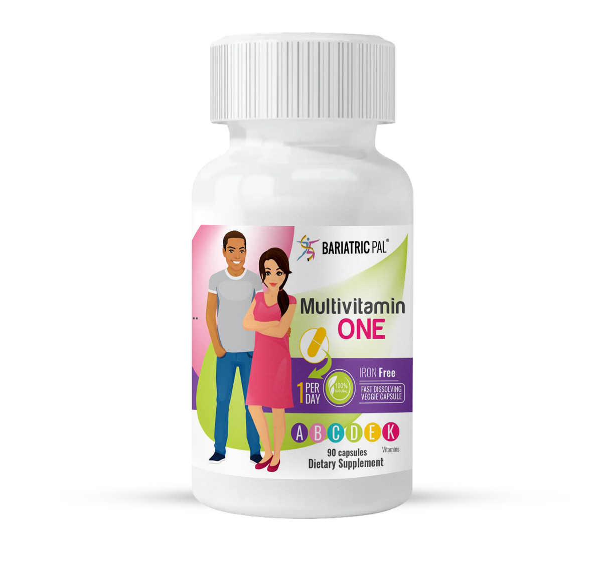 3-Month Supply Iron Free Bariatric Multivitamin Capsules and Calcium Citrate Soft Chews O40671