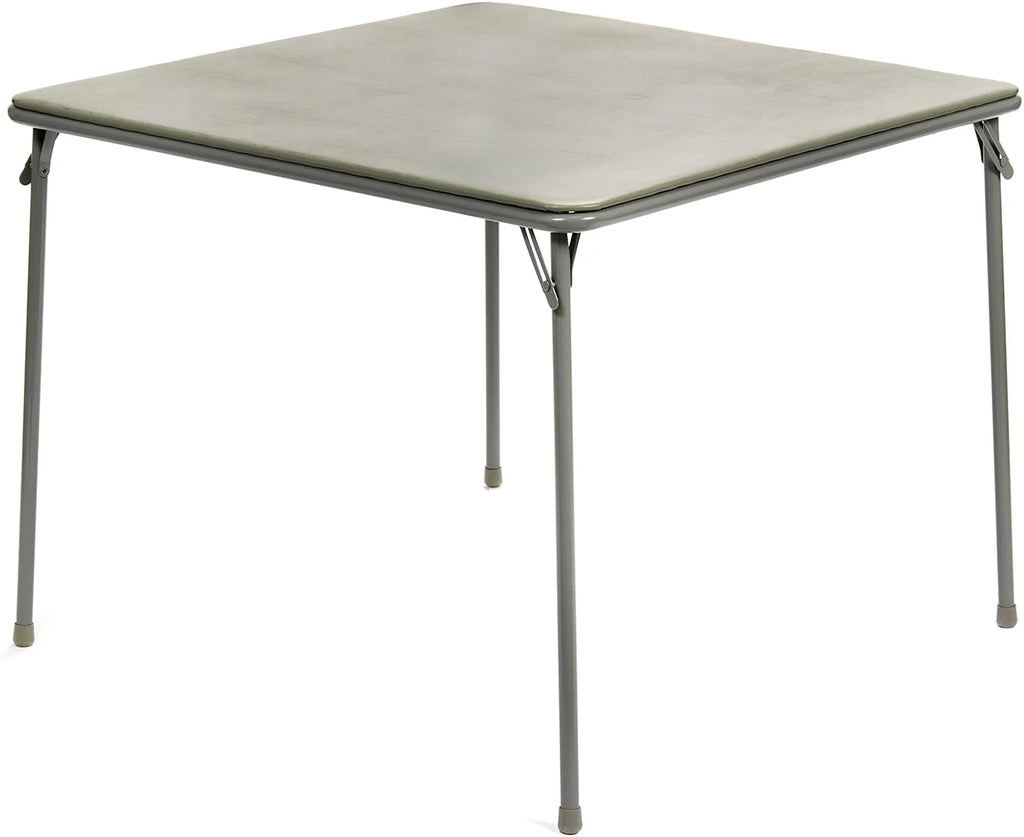 Black 5pc Folding Card Table and Padded Chair Set A950130