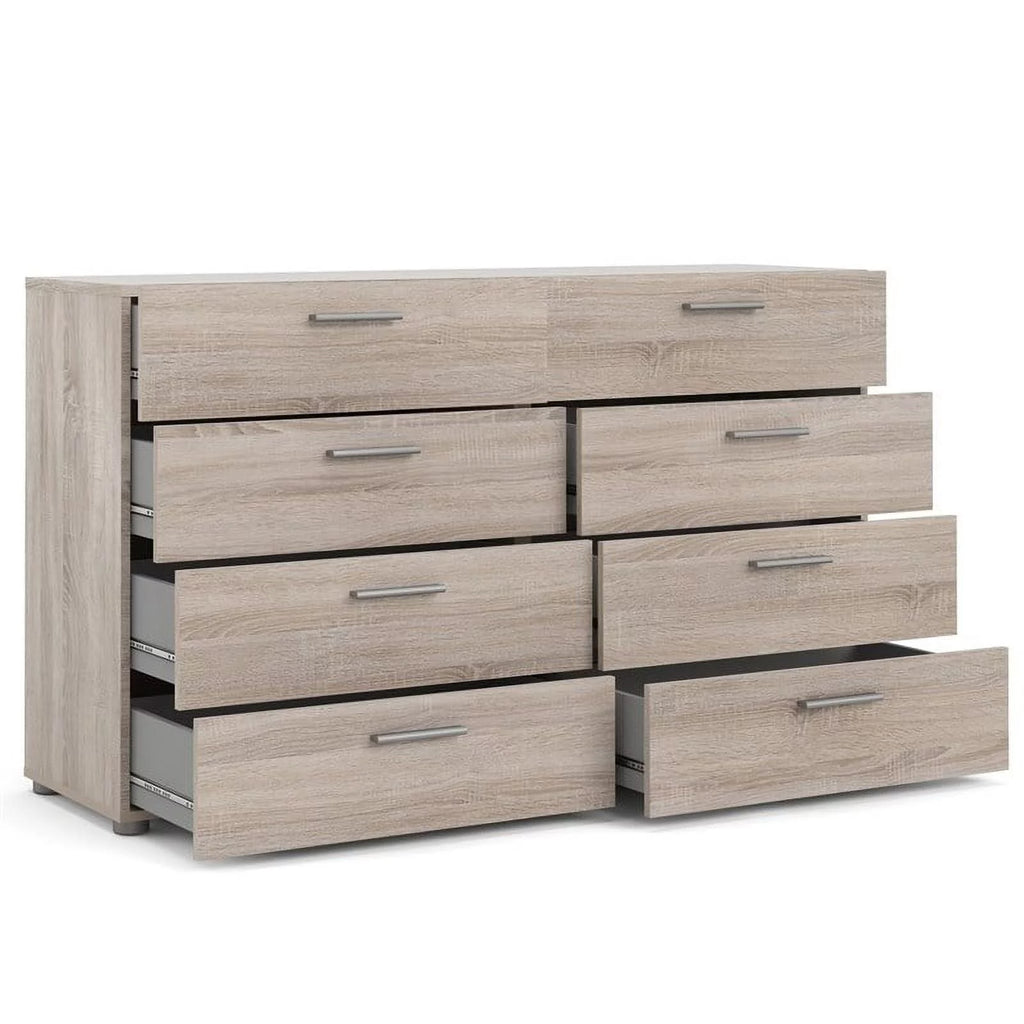 4 Piece Bedroom Set with 8 Drawer Dresser, 4 Drawer Chest, Two 2 Drawer Nightstands B477471