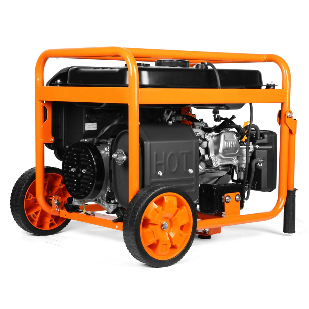 4375-Watt Dual Fuel Portable Generator with Wheel Kit L324