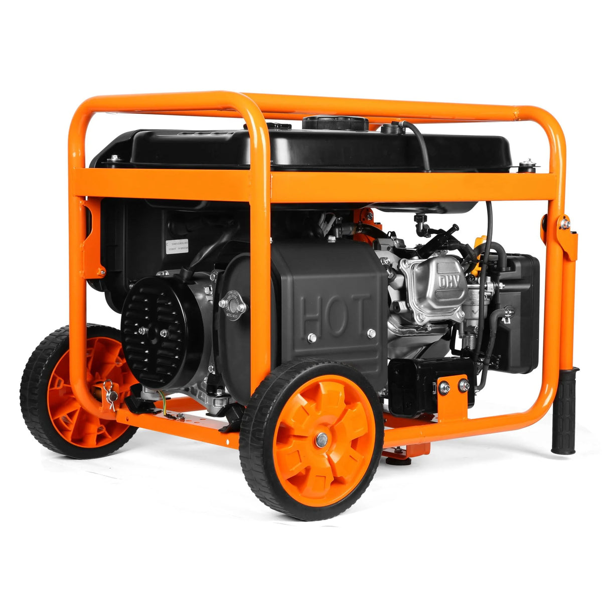 4375-Watt Dual Fuel Portable Generator with Wheel Kit L324