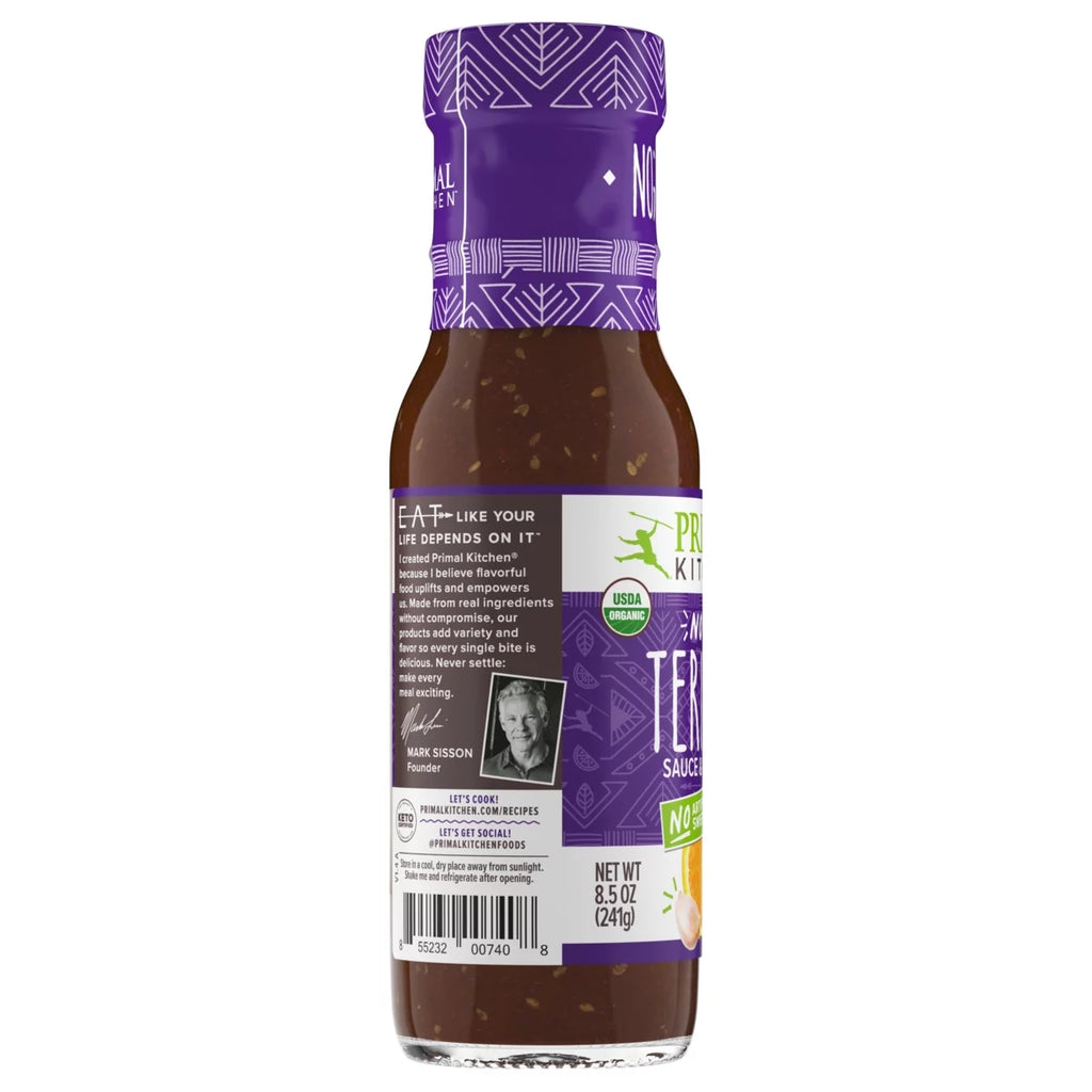 Organic No Soy Teriyaki Sauce & Marinade E82112