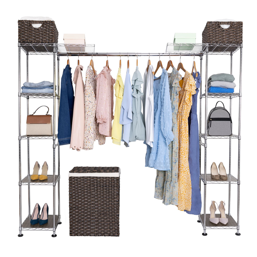 Steel Expandable Closet Organization System J471936