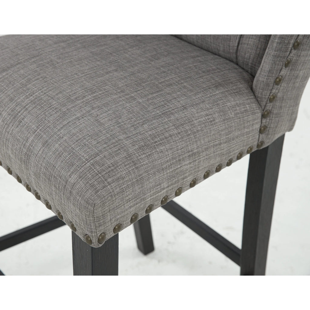 24.25 Counter Height Upholstered Barstool, Set of 2 I233318