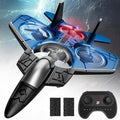 RC Fighter Airplane Remote Control Jet Plane Stunt Drone with Light T19729