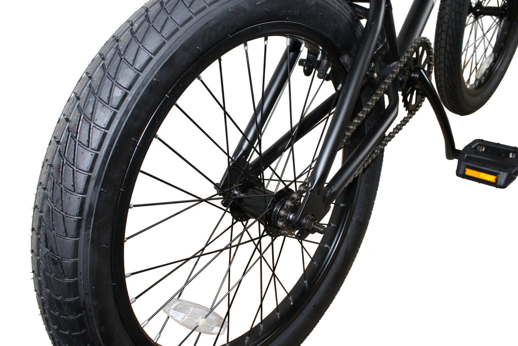 20 BMX Steel Frame V-Brake Matte Black T376