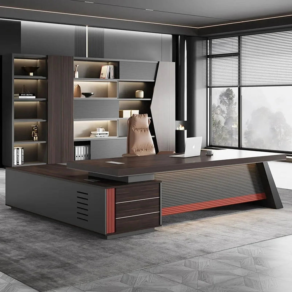 Executive Office Desk with Drawers U511