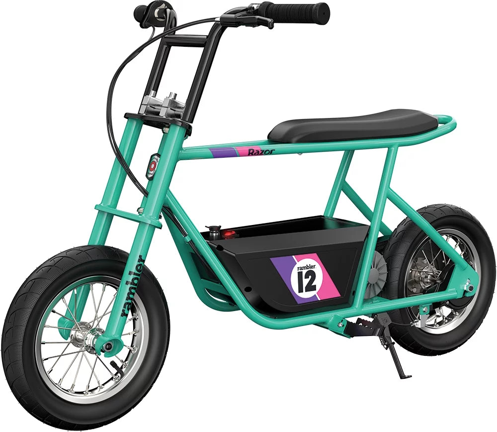 White 12 Air-Filled Tires Seated Electric Scooter H10234