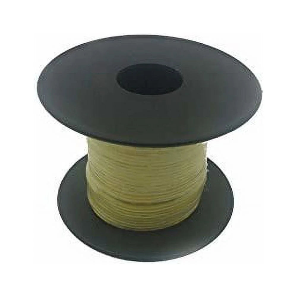 22 AWG Solid Copper Wire with Yellow PVC Insulation W301