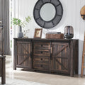 4 Drawer Light Rustic Oak Wood Dresser J5779