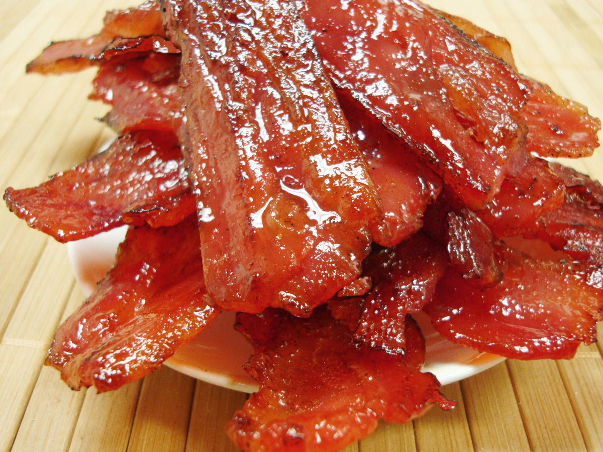 Fire-Grilled Bacon Jerky Original Flavor 8 oz R354