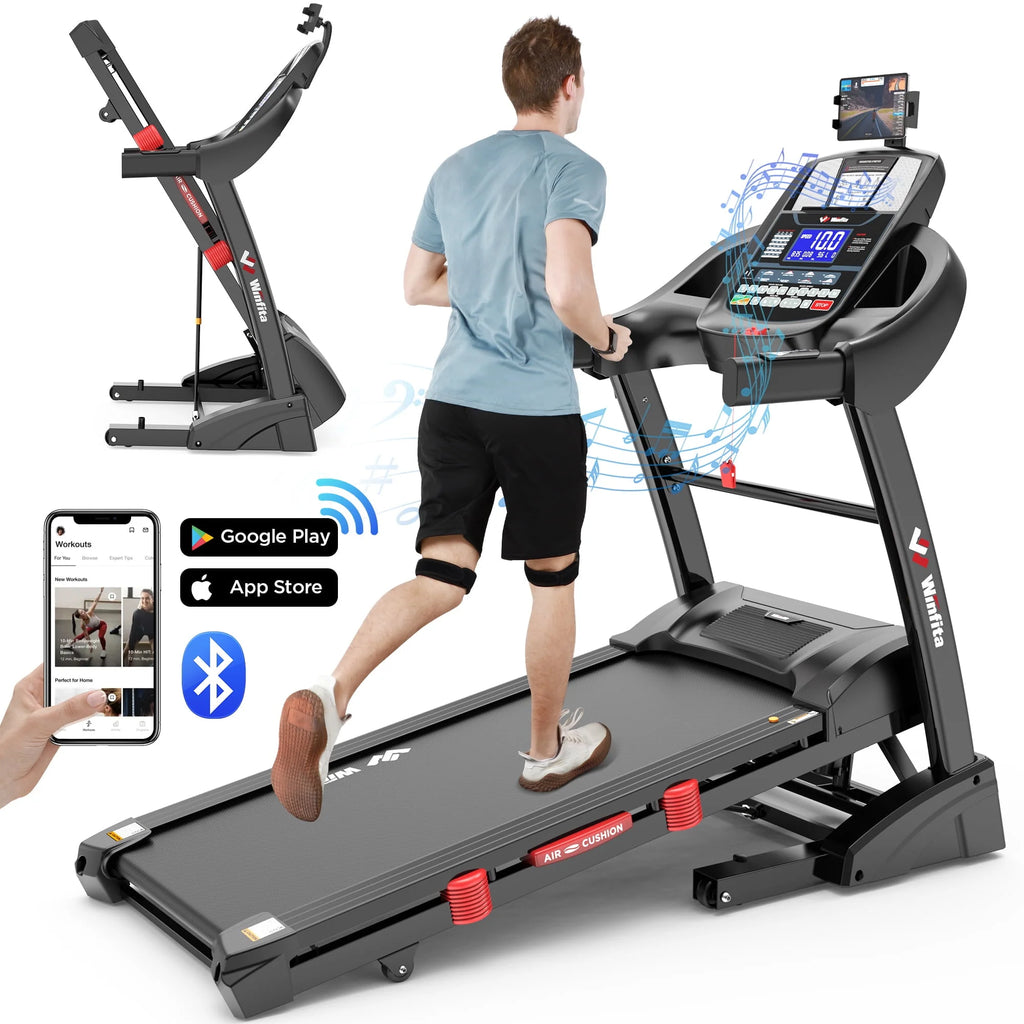 4.5HP Folding Treadmill with 15% Auto Incline B876184