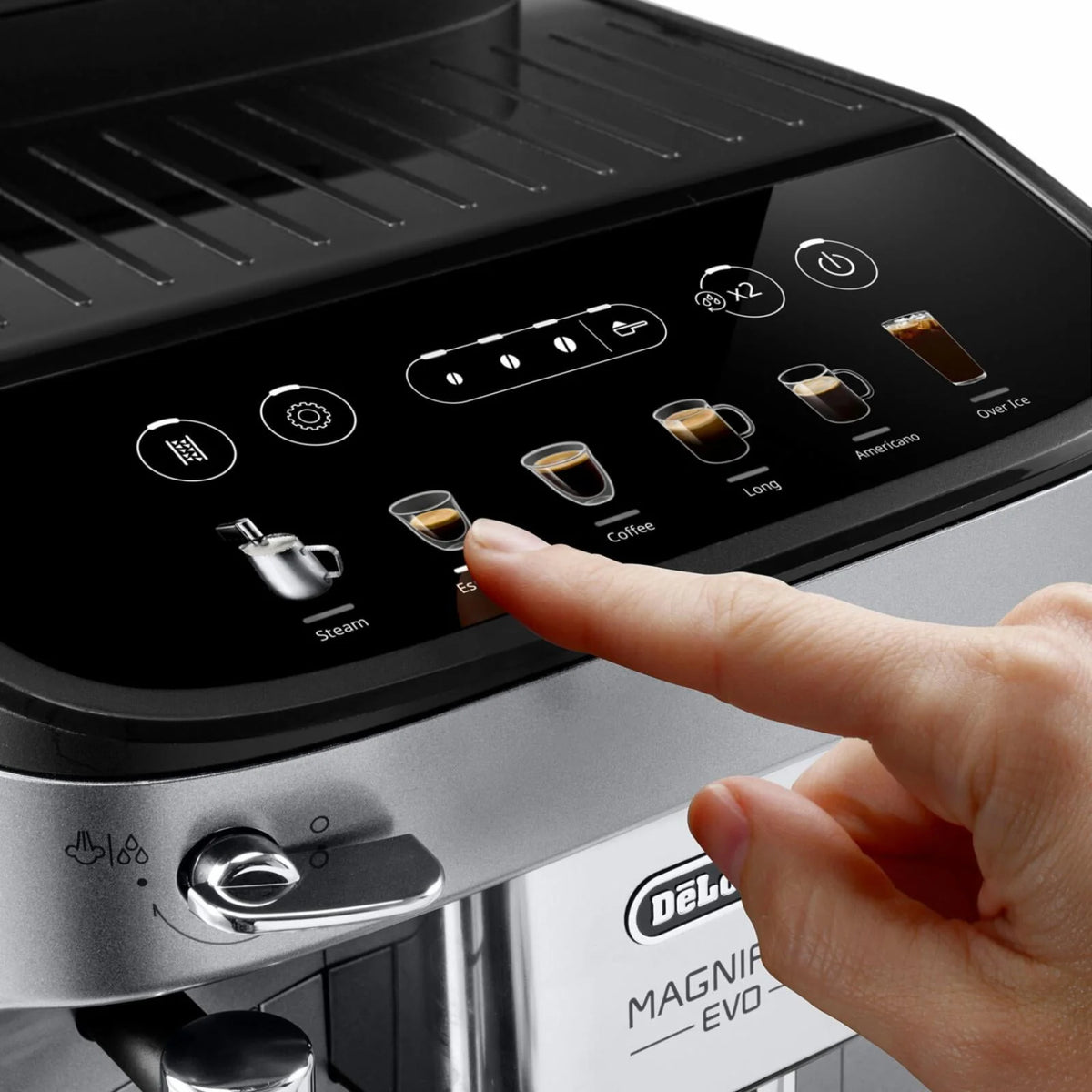 Silver Espresso Machine C87370
