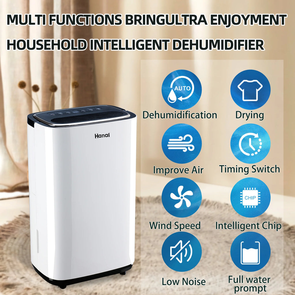 30 Pints Dehumidifier with Drain Hose C46955