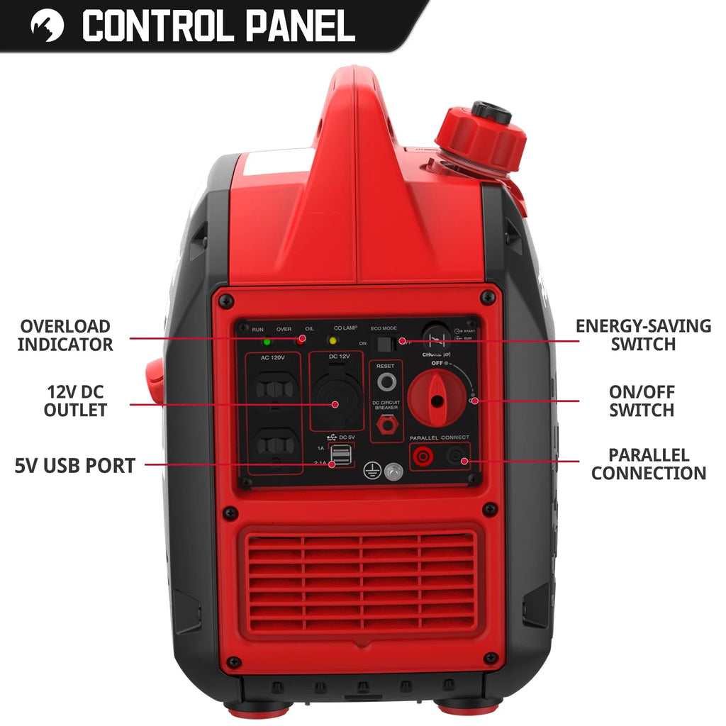2500W Portable Inverter Gas Generator D803224