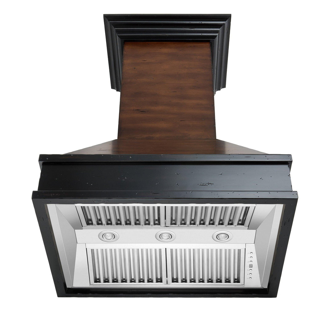 Wooden Wall Mount Range Hood Y2963