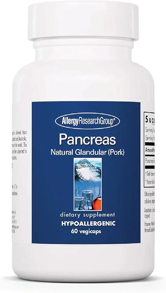 Pancreas 425mg Digestive Enzymes 60 Count O742556