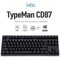 Mechanical Keyboard with Cherry MX Blue Switch Tenkeyless Ergonomic PBT J720