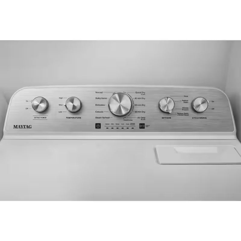 7.0 cu. ft. Vented Gas Dryer in White D99800
