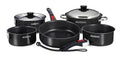 10 Piece Non-Stick Enamel Finish Induction Cookware Set O80547