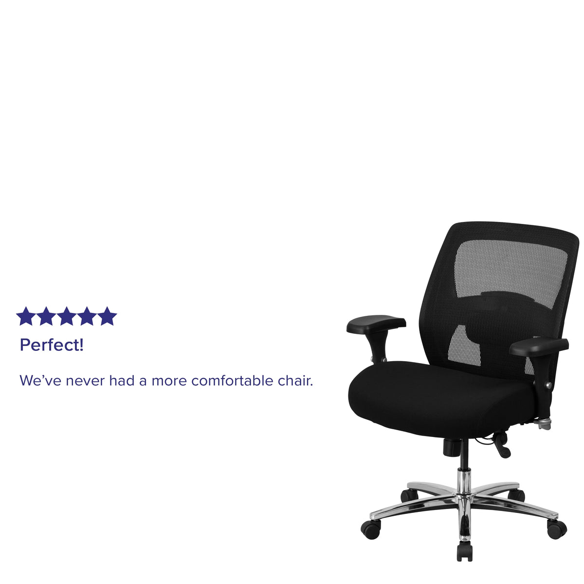 Black Mesh Ergonomic Office Chair X129