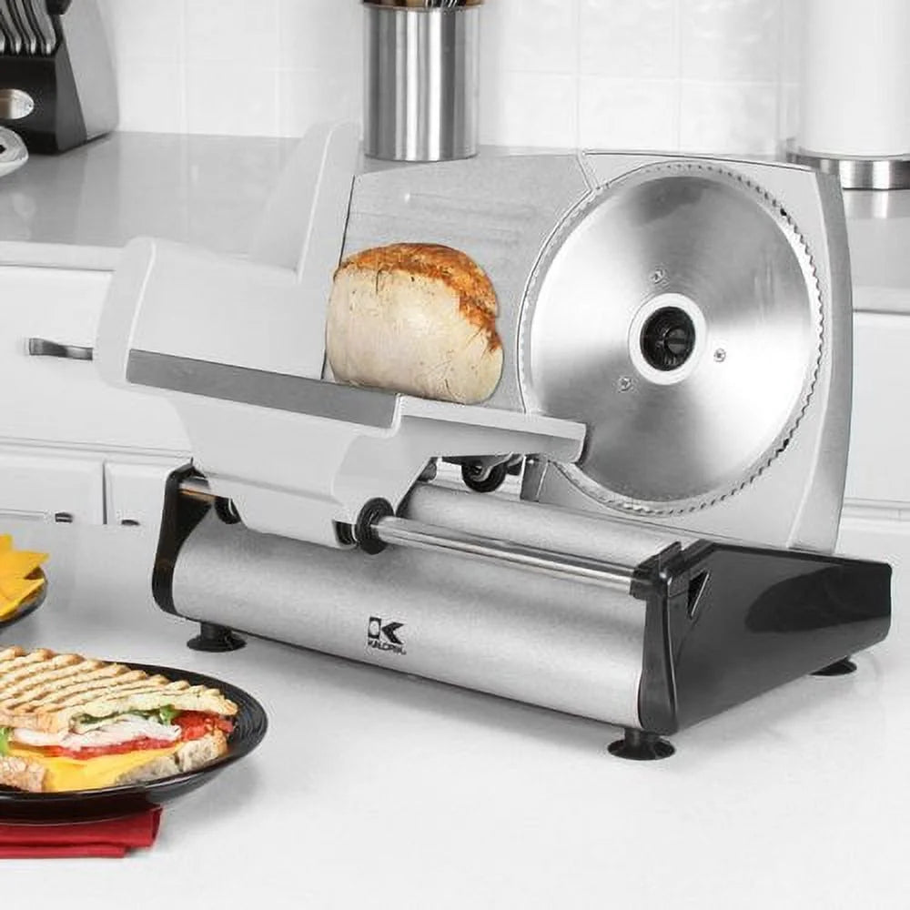 Silver 180 Watts Food Slicer M588922