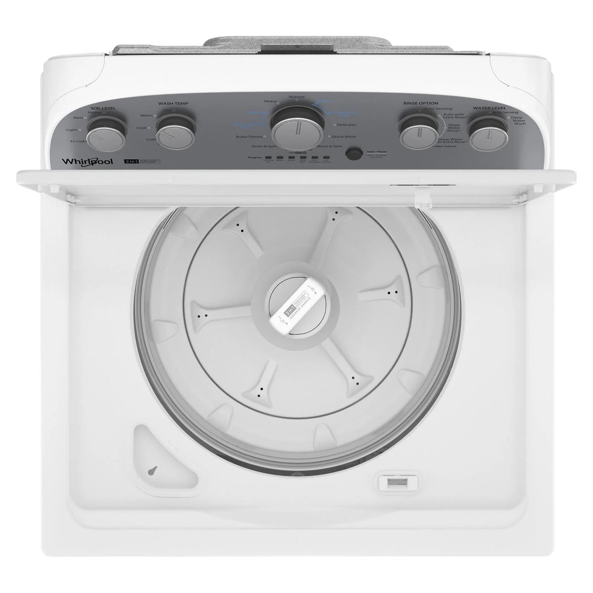 3.8 Cu Ft Top Load Washer with Removable Agitator X770