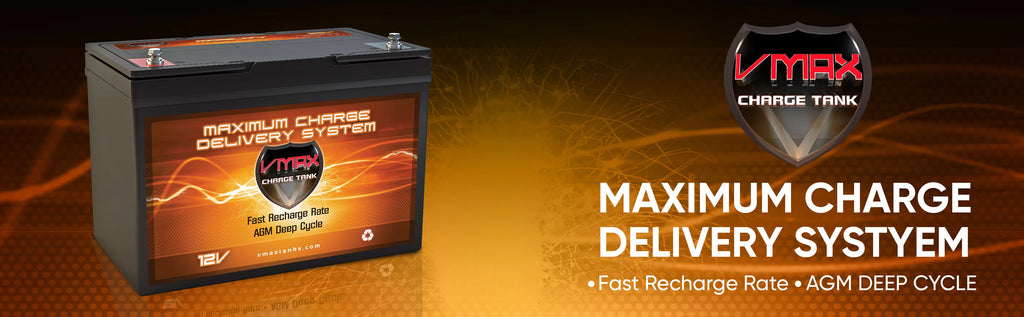 12 Volt 100Ah AGM Deep Cycle Battery W458670