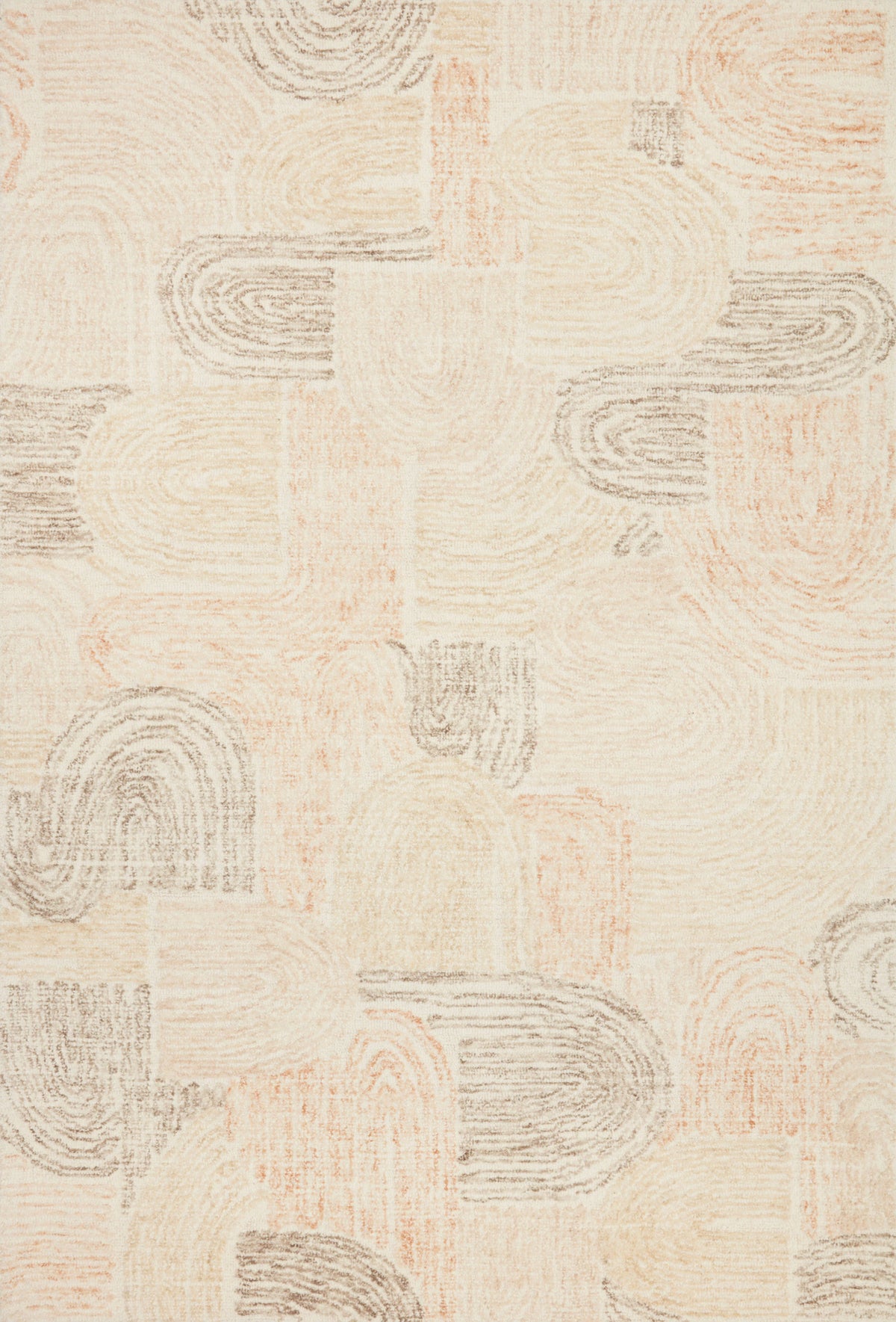 Peach Pebble Rug 7'9 x 9'9 M943