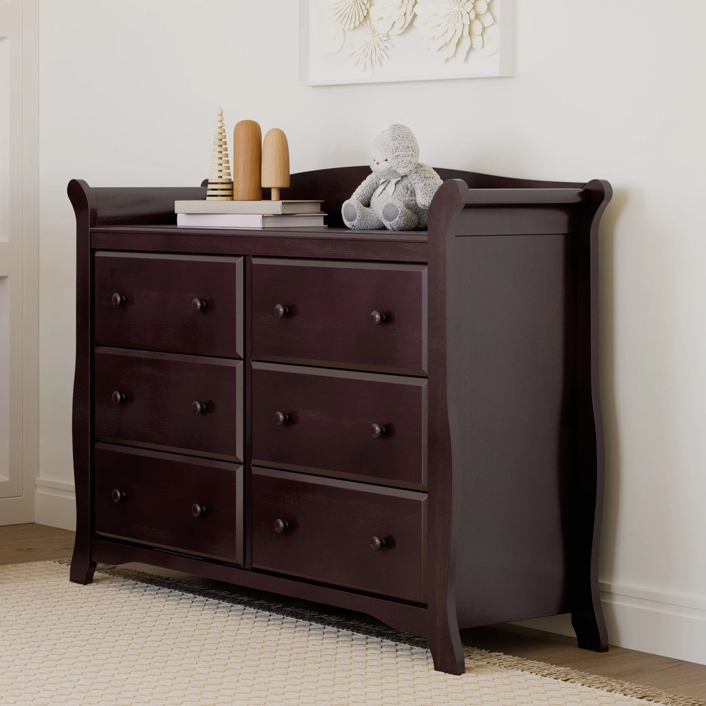 6 Drawer Double Dresser X519038