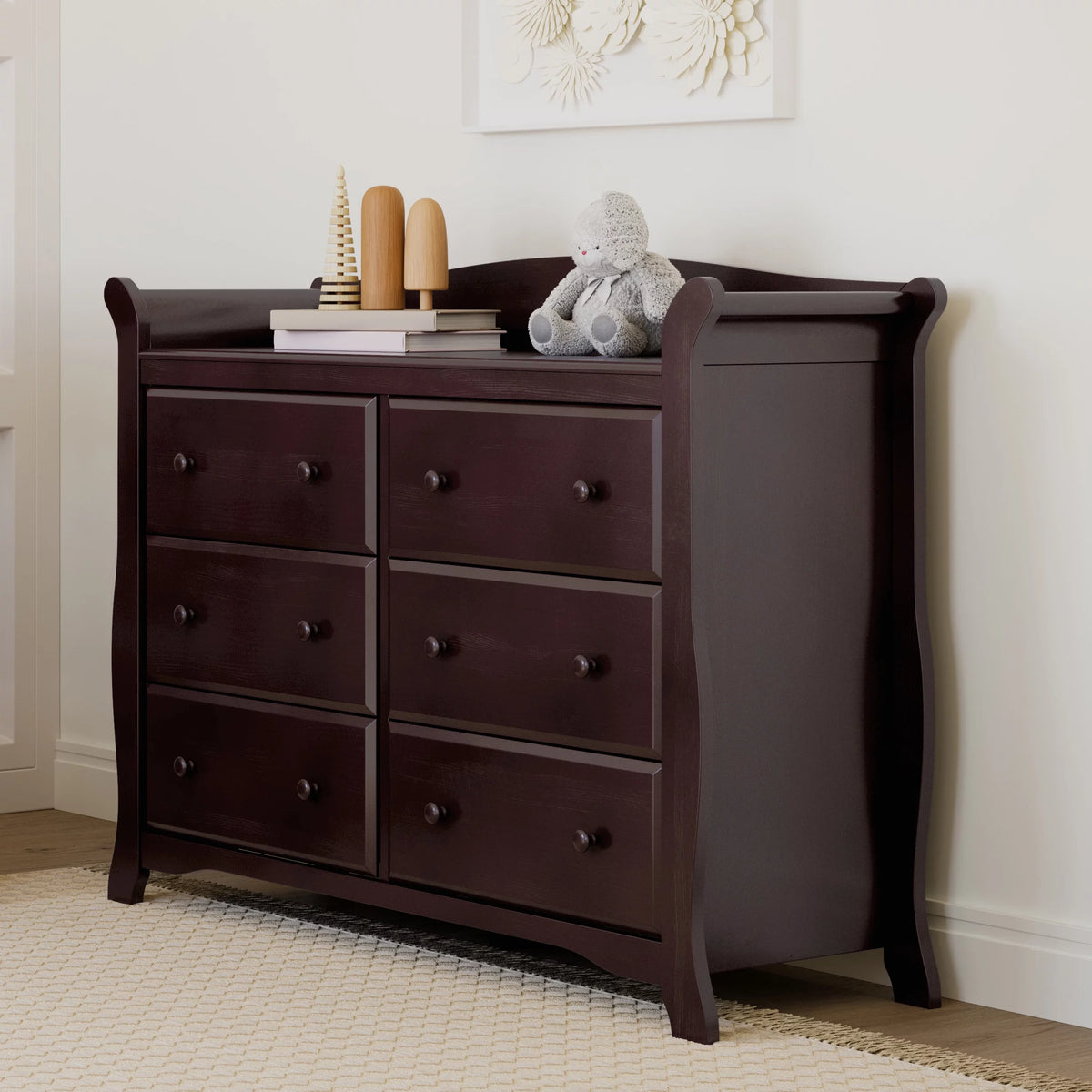 6 Drawer Double Dresser X519038