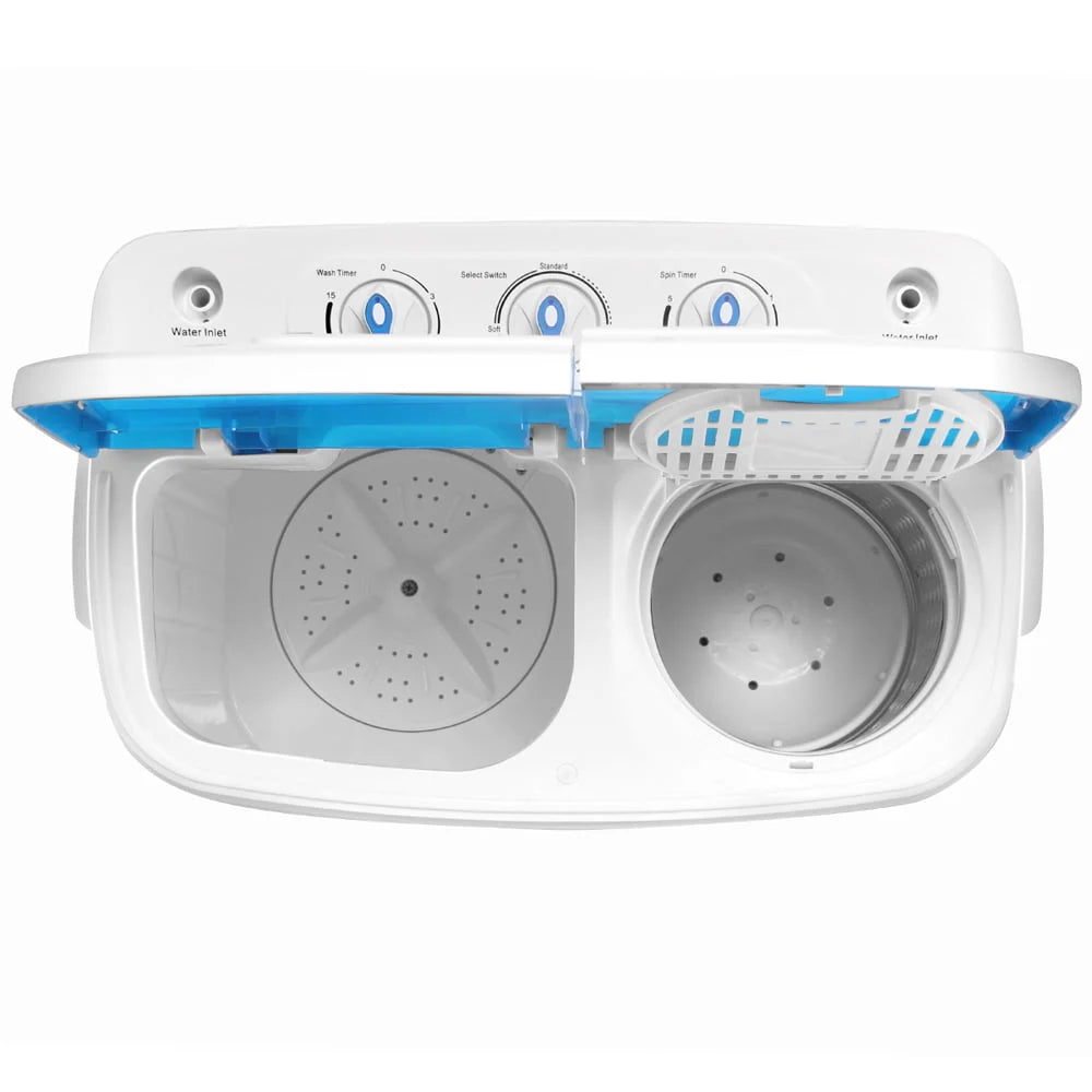 Portable Mini Compact Twin Tub 13.4lb Washing Machine I599