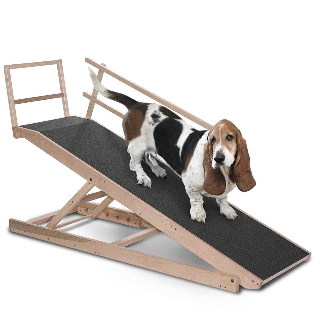 Large Adjustable Height Dog Bed Ramp P898