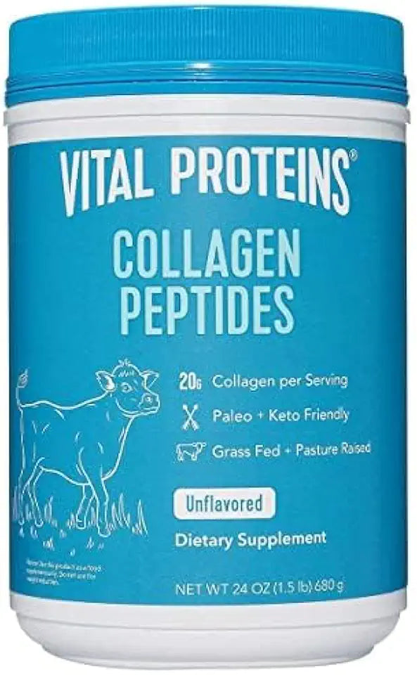 Collagen Peptides Powder Unflavored 24oz & Chocolate 32oz Y45105