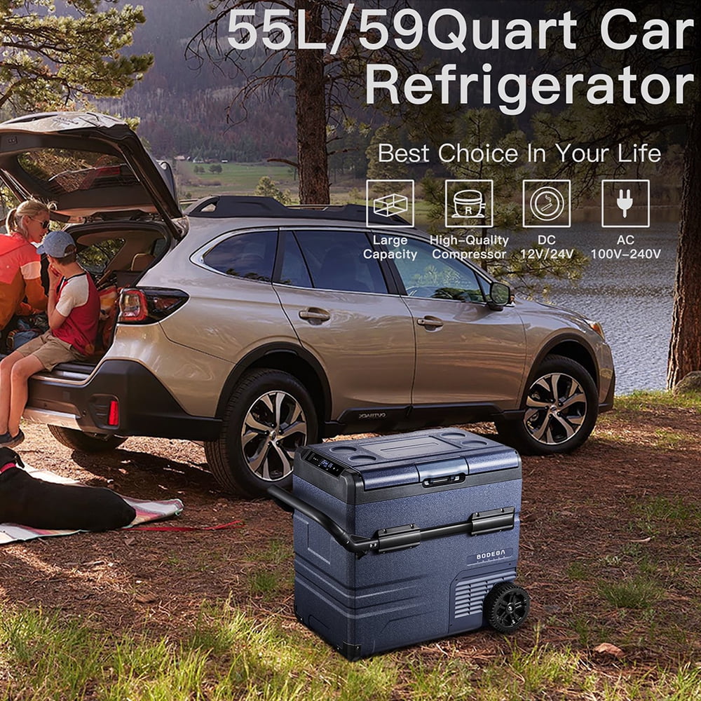 12 Volt 37 Qt. Portable Car Refrigerator J568045