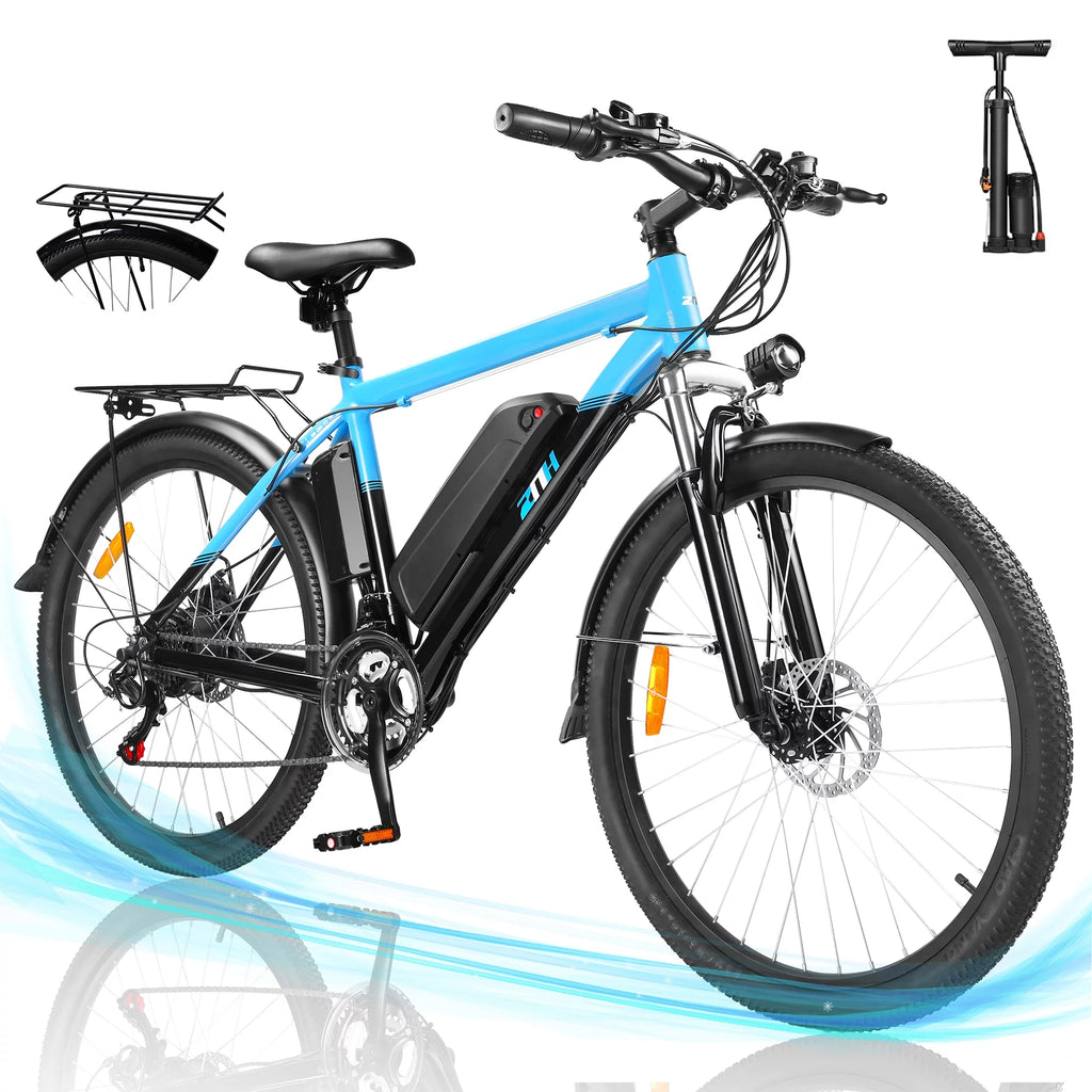 Electric Bicycle 26 in. 350 W Black N43440