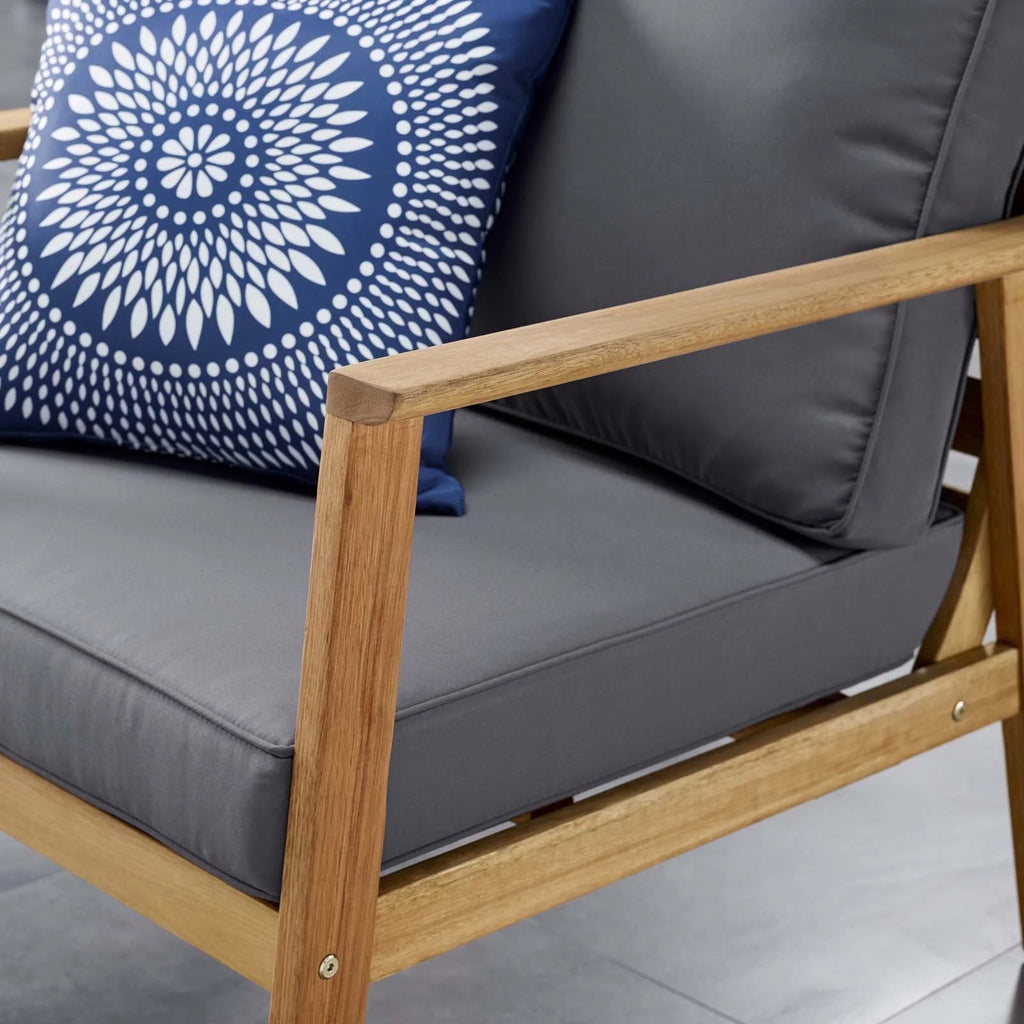 Natural Gray 4 Piece Outdoor Furniture Set T17528