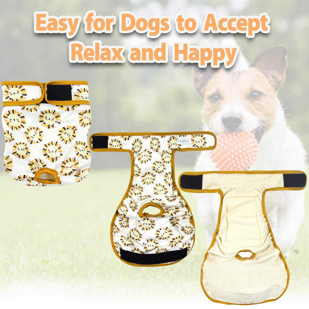 Washable No Leak Reusable Female Dog Diapers Z37521