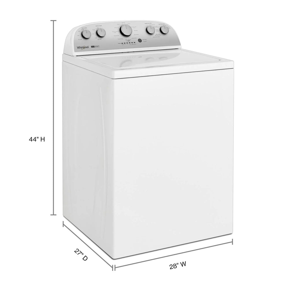 3.8 Cu Ft Top Load Washer with Removable Agitator X770
