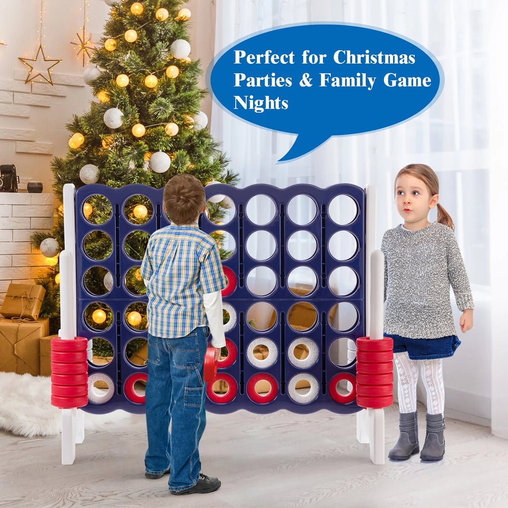Jumbo 4-to-Score 4 in A Row Giant Game Set D494