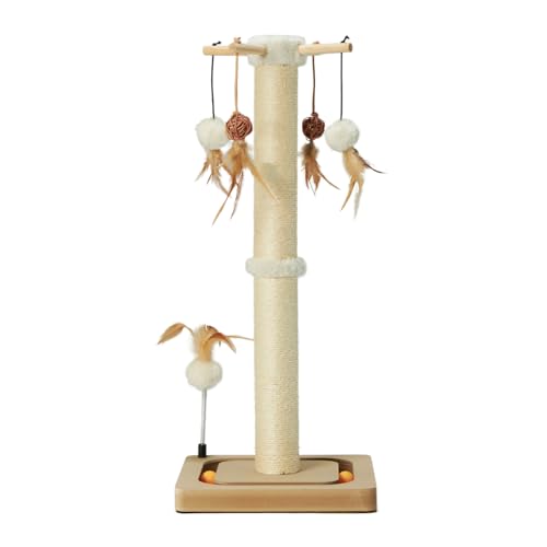 Beige 25 inches Cat Scratching Post Q1964