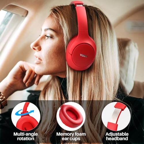 Hybrid Active Noise Cancelling Wireless Over Ear Headphones F448294