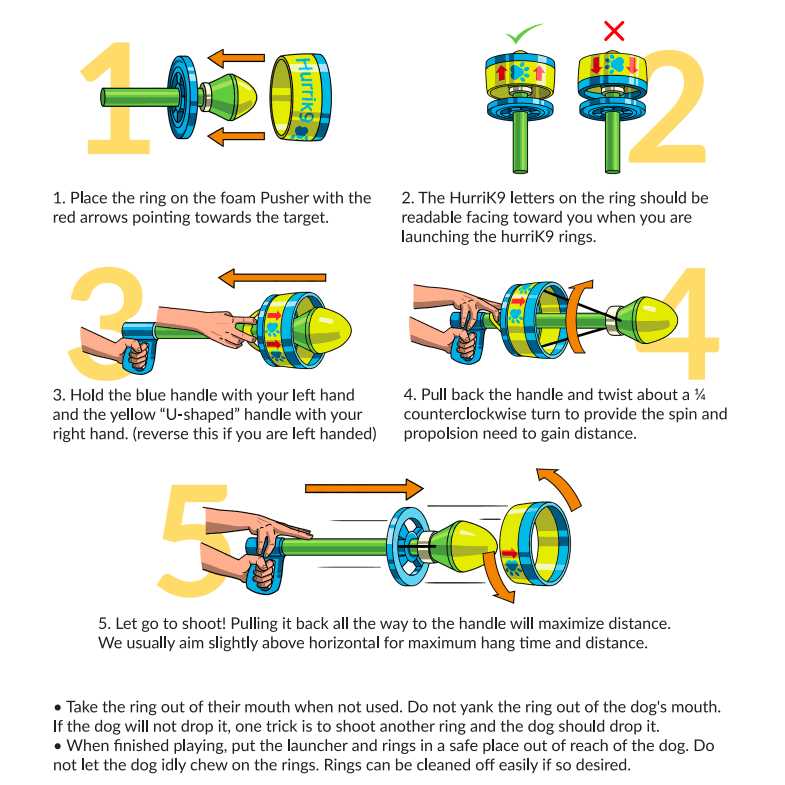 Ring Launcher Dog Starter Pack Z913